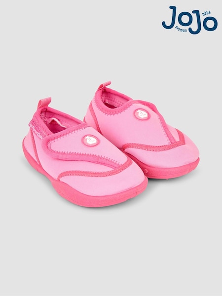 JoJo Maman Bébé Pink Beach & Swim Shoes (337110) | £14