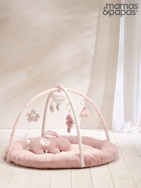 Mamas & Papas Pink Welcome To The World Playmat (473487) | £109