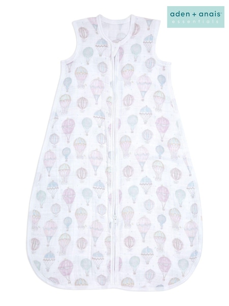 aden + anais Pink 1.0 Tog Cotton Muslin Sleeping Bag (909006) | £35
