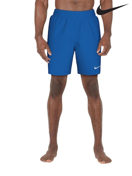 Nike Royal Blue Essential 7 Inch Volley Swim Shorts (AA6427) | £30