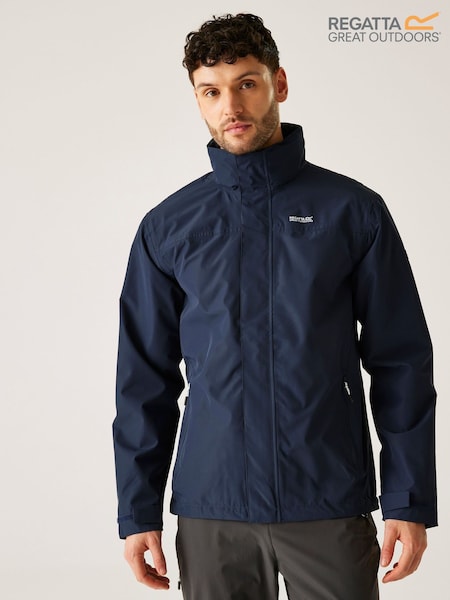 Regatta Navy Blue Mens Matt II Waterproof Jacket (AC7726) | £49