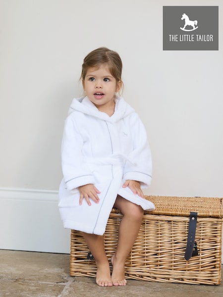 The Little Tailor Baby Towelling 100% Cotton Bath Robe (AH6468) | £27