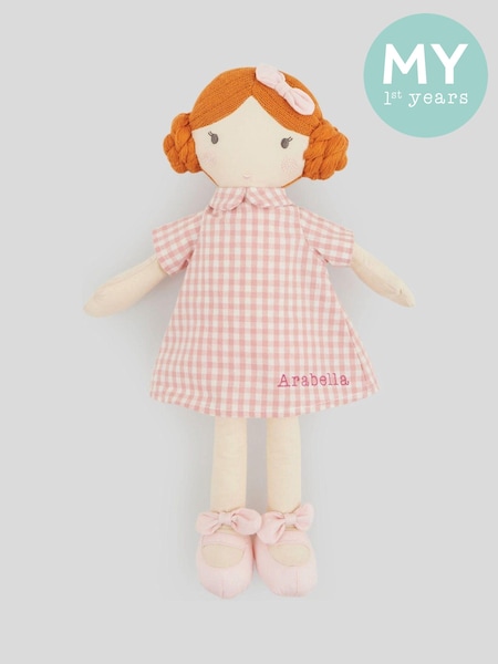Personalised My 1st Doll in Dress with Red Hair by My 1st Years (AJ9001) | £26
