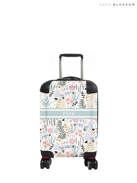 Personalised Pastel Garden Suitcase by Koko Blossom (AJ9065) | £125 - £175
