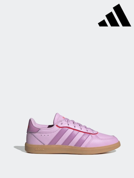 adidas Lilac Breaknet Sleek Lace Junior Trainers (AR6421) | £30