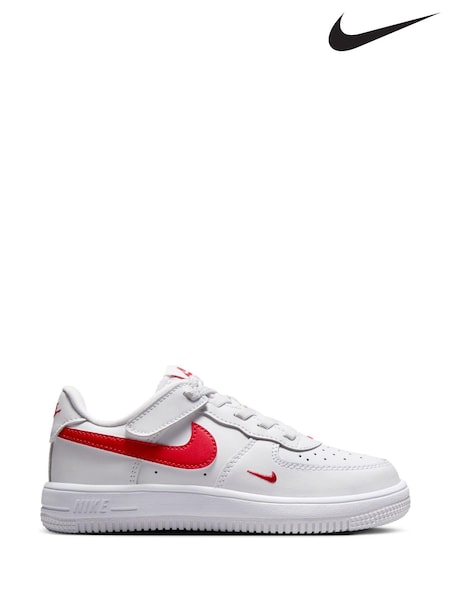 Nike Red/White Trainers (B39991) | £55