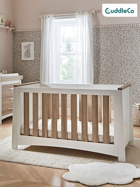 Cuddleco White Ada Cot Bed (D56233) | £399