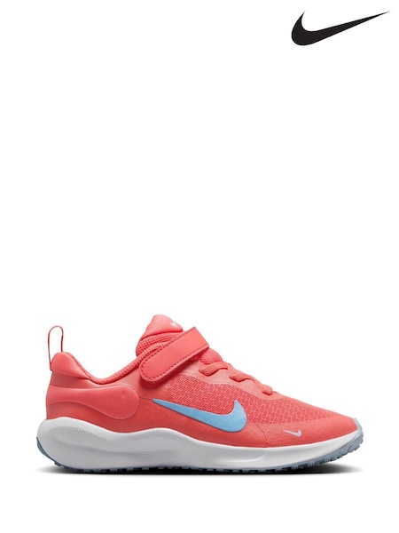 Nike Orange Ember Junior Revolution 7 Trainers (E38893) | £38