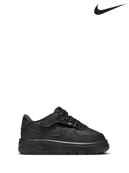 Nike Black Infant Air Force 1 EasyOn Trainers (E39472) | £45