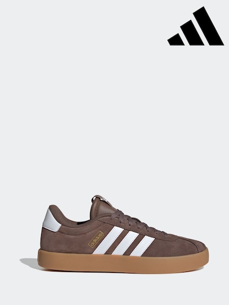 adidas Brown VL Court Trainers (E44370) | £60