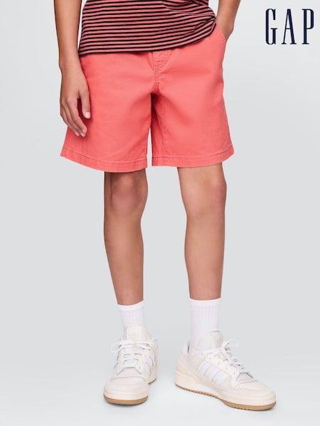Gap Red Relaxed Easy Shorts (4-13yrs) (F50677) | £12
