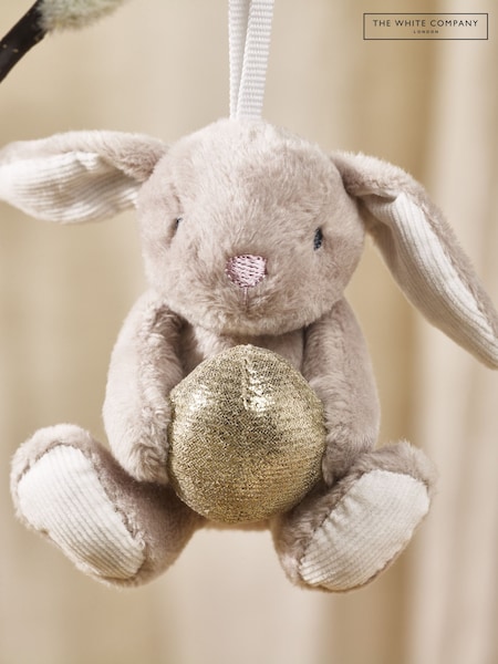 The White Company Bonnie Bunny Egg Decorative White Ornament (F70984) | £12