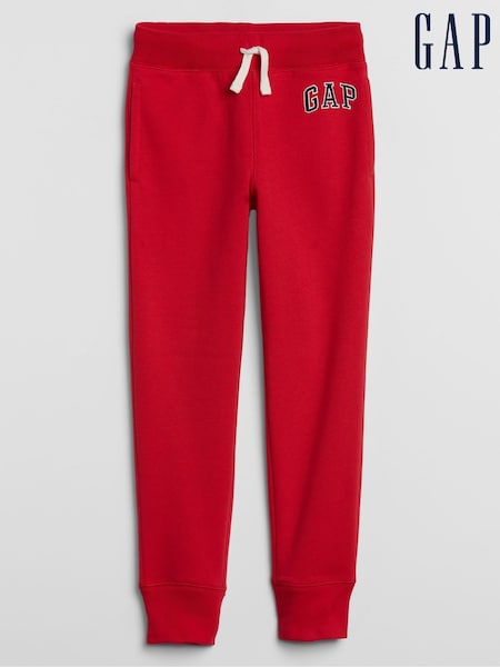 Gap Red Vintage Logo Fleece-Lined Joggers (4-13yrs) (P92439) | £12