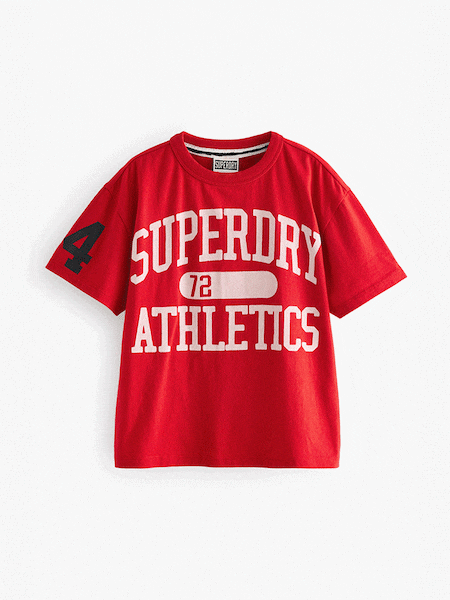 Superdry Red T-Shirt (Q63116) | £14 - £20
