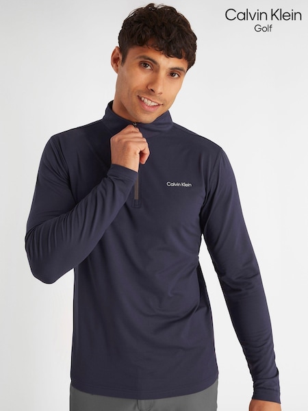 Calvin Klein Golf Newport Quarter Zip Sweatshirt (T72699) | £36