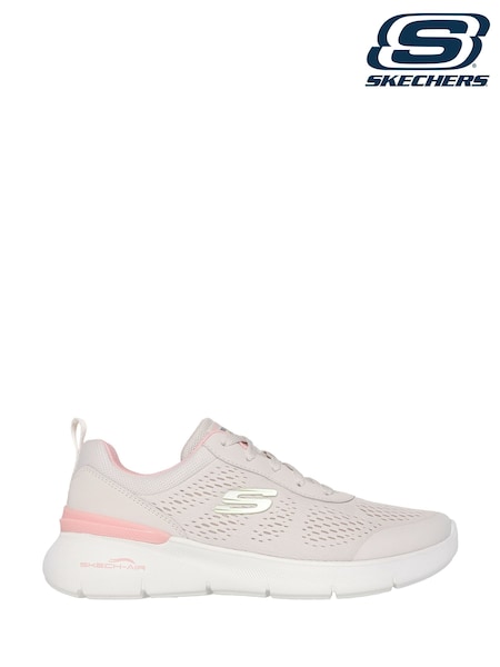 Skechers Cream Skech Air Dynamight 2.0 New Heights Trainers (W64103) | £64