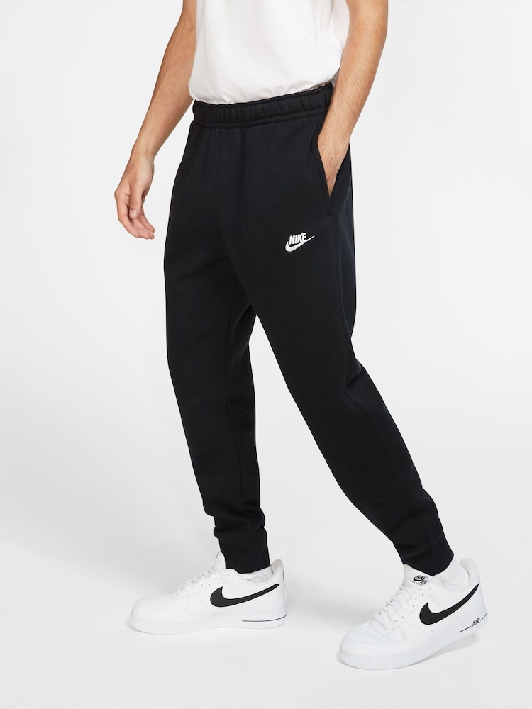 Nike Black Club Joggers - Image 1 of 18