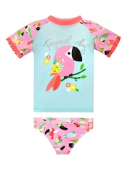 Harry Bear Grey Tropical Vibes Swimsuits - Image 1 of 5