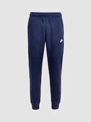 Nike Navy Club Joggers - Image 4 of 4