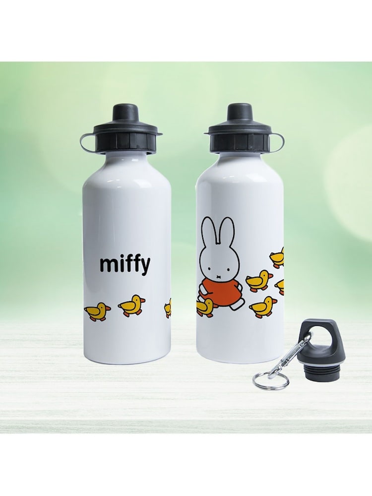 Star Editions Personalised Miffy and Friends White Water Bottle - Image 2 of 2