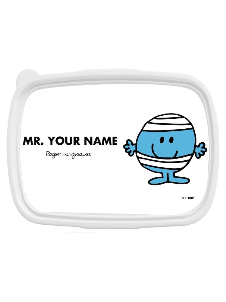 Star Editions Mr Men Personalised Blue/PinkLunch Box - Image 3 of 3