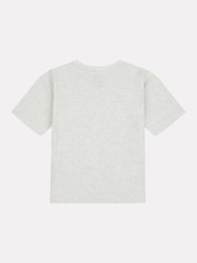 New Balance Grey Small Girls Logo 100% Cotton T-Shirt - Image 7 of 8