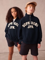 Superdry Charcoal Grey Marl 72 Sweatshirt - Image 1 of 10