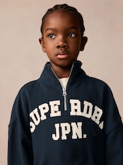 Superdry Charcoal Grey Marl 72 Sweatshirt - Image 4 of 10