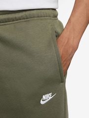 Nike Olive Green Club Fleece Joggers - Image 3 of 3