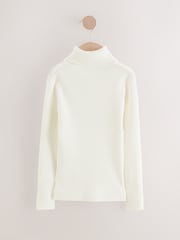 Ecru Roll Neck Knit Jumper (3-16yrs) - Image 2 of 4