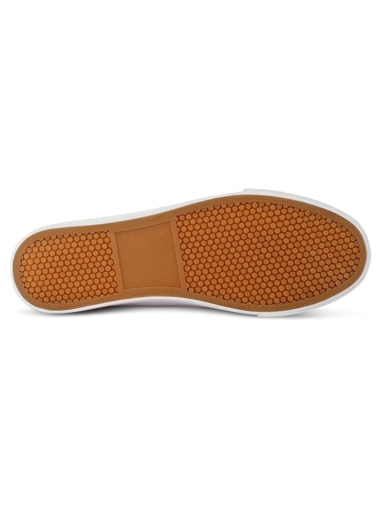 Regatta Cream Lady Marine Pump Canvas Trainers - Image 6 of 6