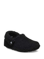 Crocs Black Kids Cozzzy Slippers - Image 3 of 7