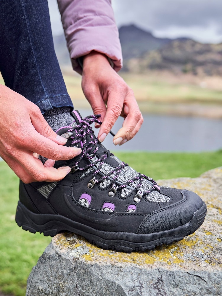 Mountain Warehouse Black Adventurer Waterproof Boots - Image 1 of 5
