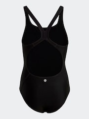 adidas Black Small Solid Logo Swimsuit - Image 2 of 5