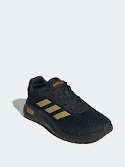 adidas Black Cloudfoam Comfy Trainers - Image 3 of 9