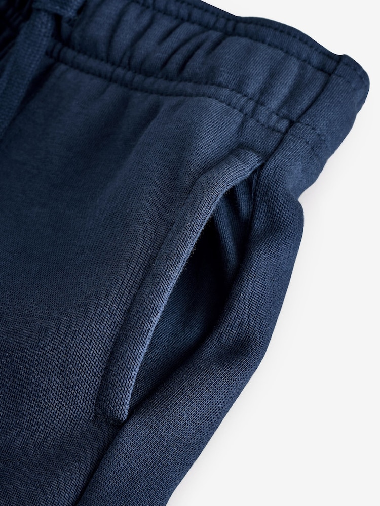 Gap Navy Blue Logo Pull On Fleece-Lined Shorts (4-13yrs) - Image 4 of 4 Gap Navy Blue Logo Pull On Fleece-Lined Shorts (4-13yrs) - Image 4 of 4