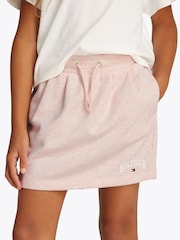 Tommy Hilfiger Orange Pleated Terry Skirt - Image 3 of 6
