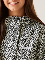 Regatta Black Girls Orla Kiely Swing Waterproof Jacket - Image 4 of 7