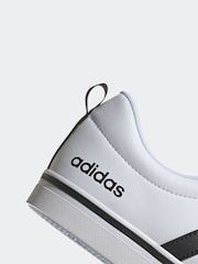 adidas White/Black VS Pace Trainers - Image 9 of 13