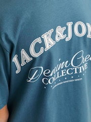 JACK & JONES Junior Short Sleeve Back Print 100% Cotton T-Shirt - Image 5 of 5